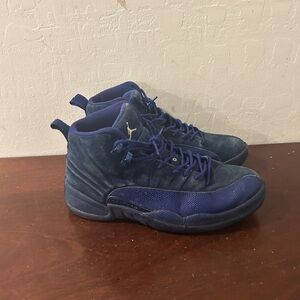jordan 12 deep royal blue size 9.5 pre owned